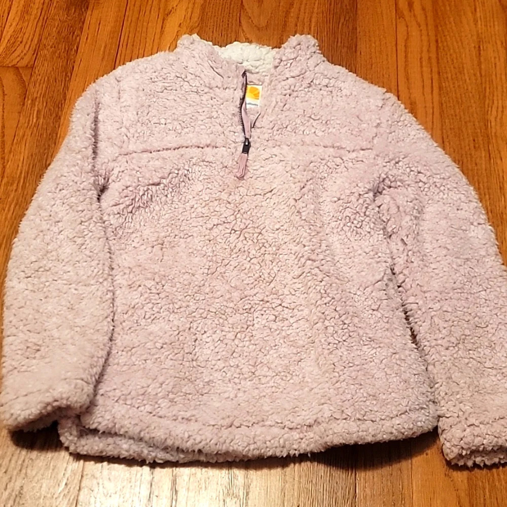 Girls fuzzy pullover